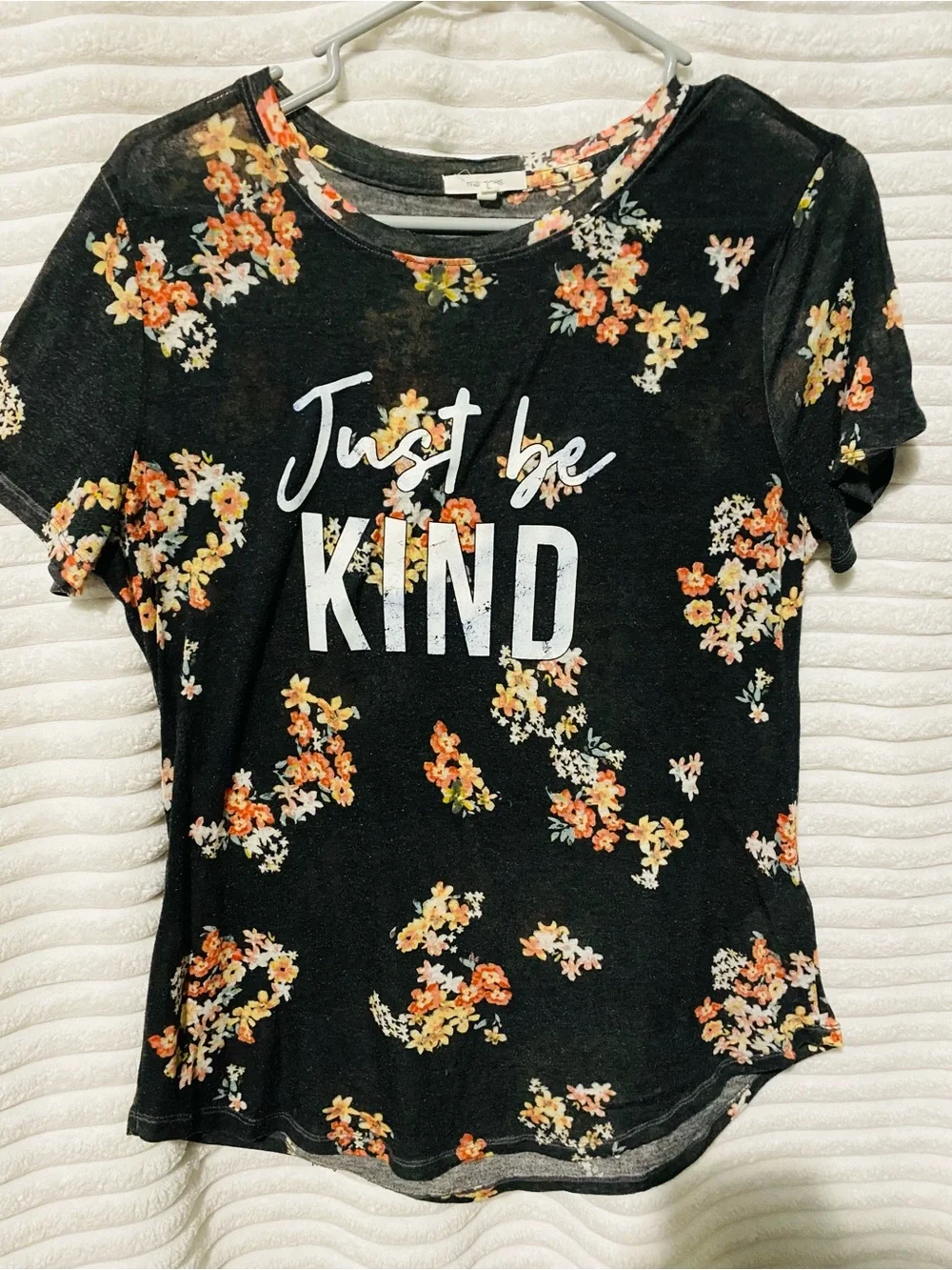 Maurices Black Floral 